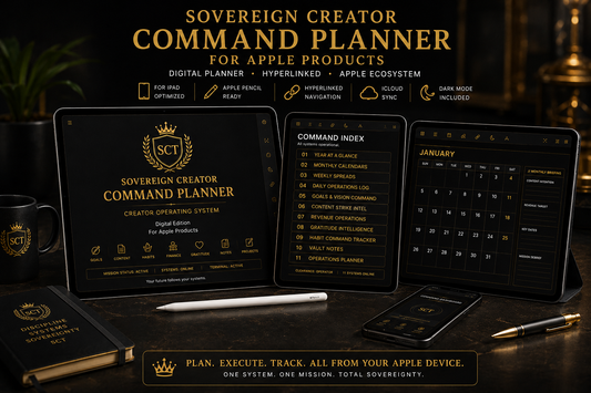 SOVEREIGN CREATOR COMMAND PLANNER IPAD EDITION